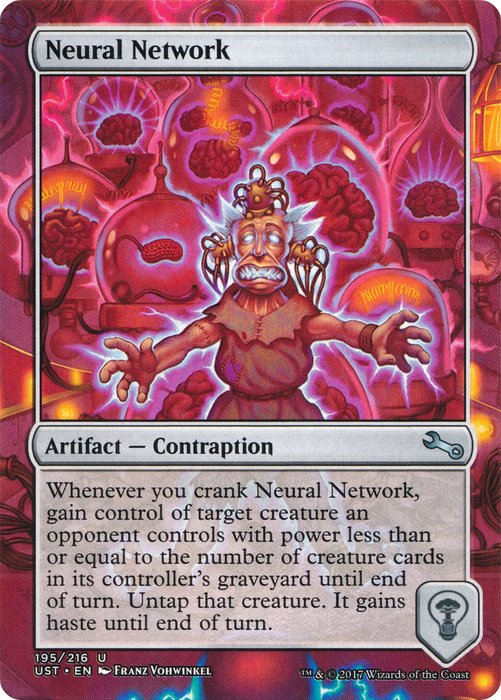Neural Network (UST-195) - uncommon (Borderless)