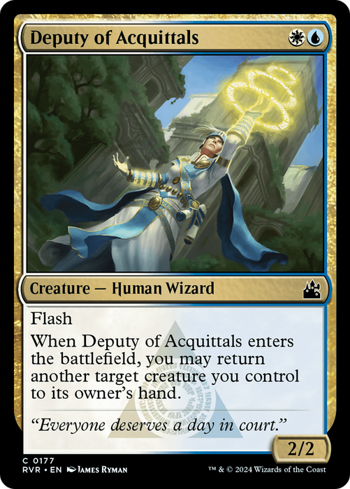 Deputy of Acquittals (RVR-177) - common - Foil