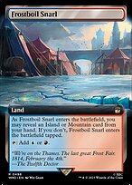 Frostboil Snarl (WHO-498) - rare: (Extended Art) - Foil