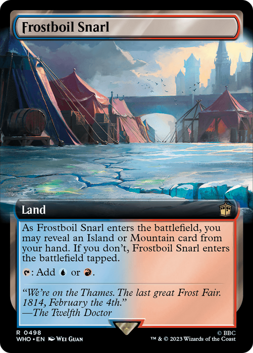 Frostboil Snarl (WHO-498) - rare: (Extended Art) - Foil