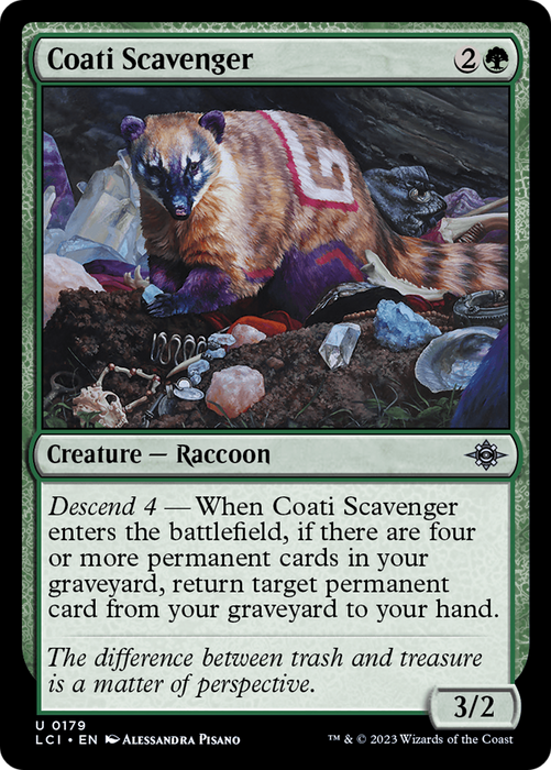 Coati Scavenger (LCI-179) - uncommon