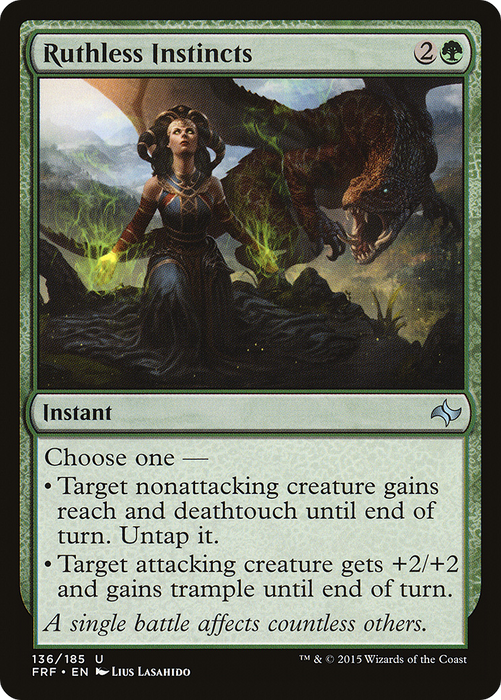 Ruthless Instincts (FRF-136) - uncommon
