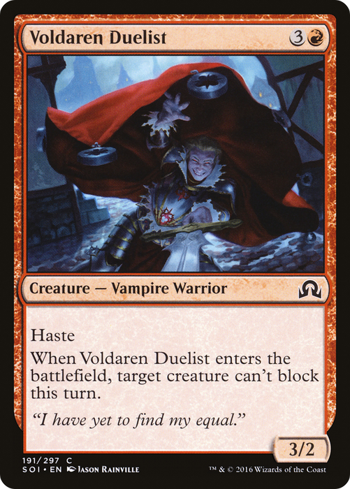 Voldaren Duelist (SOI-191) - common - Foil