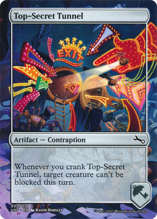 Top-Secret Tunnel (UST-207) - common (Borderless) - Foil