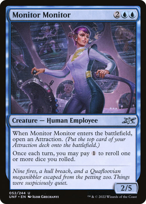 Monitor Monitor (UNF-052) - uncommon - Foil
