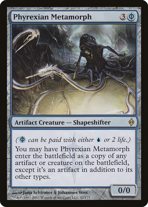 Phyrexian Metamorph (NPH-042) - rare - Foil