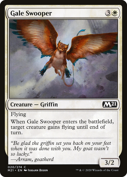 Gale Swooper (M21-020) - common - Foil