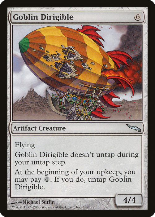 Goblin Dirigible (MRD-177) - uncommon - Foil