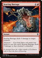 Searing Barrage (ELD-140) - common - Foil
