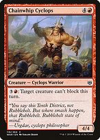 Chainwhip Cyclops (WAR-118) - common
