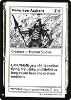 Baneslayer Aspirant (CMB1-003) - rare