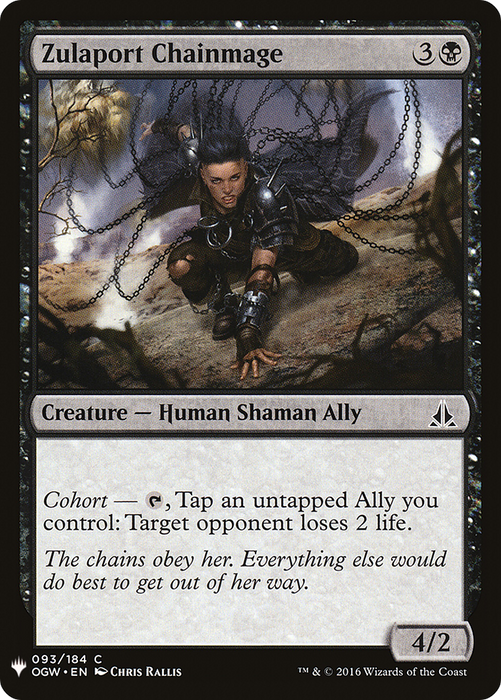 Zulaport Chainmage (LIST-OGW-93) - common