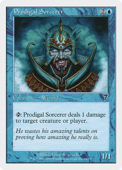 Prodigal Sorcerer (7ED-094) - common