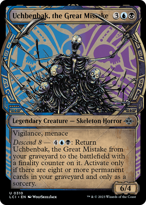 Uchbenbak, the Great Mistake (LCI-310) - uncommon: (Showcase) - Foil