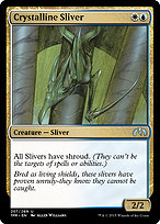 Crystalline Sliver (TPR-207) - uncommon - Foil