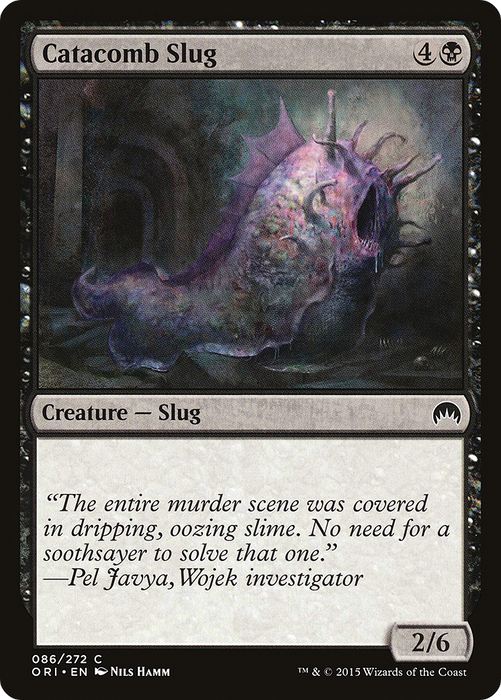 Catacomb Slug (ORI-086) - common - Foil