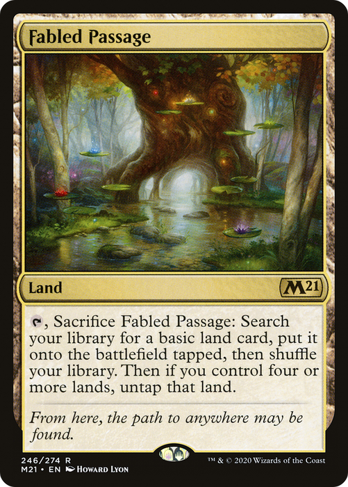 Fabled Passage (M21-246) - rare - Foil