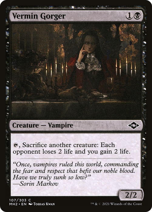 Vermin Gorger (MH2-107) - common - Foil