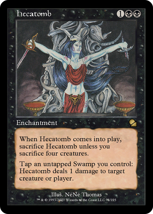 Hecatomb (ME1-071) - rare - Foil