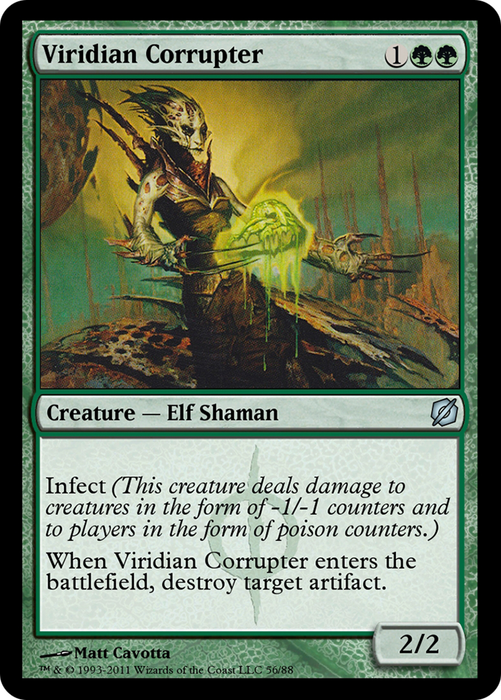 Viridian Corrupter (TD2-056) - uncommon