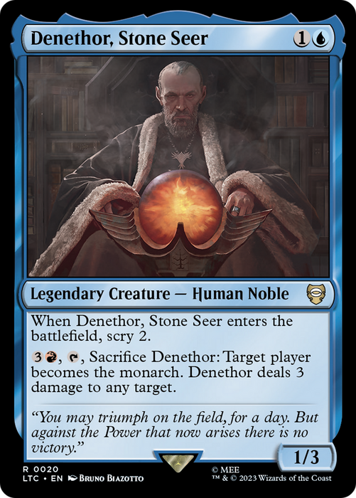 Denethor, Stone Seer (LTC-020) - rare