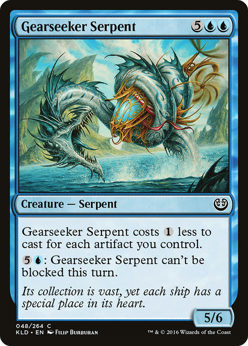 Gearseeker Serpent (KLD-048) - common - Foil
