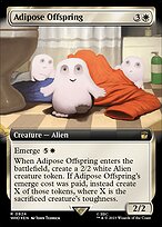 Adipose Offspring (WHO-924) - rare: (Extended Art) - Foil