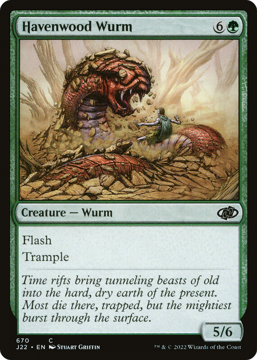 Havenwood Wurm (J22-670) - common