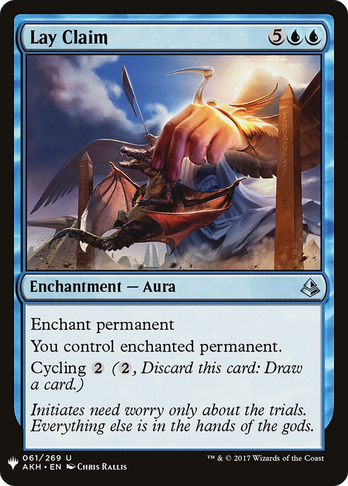 Lay Claim (LIST-AKH-61) - uncommon