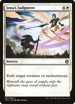 Iona's Judgment (IMA-025) - common - Foil