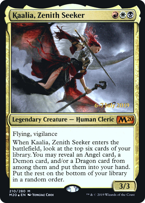 Kaalia, Zenith Seeker (PRE-210S) - mythic - Foil