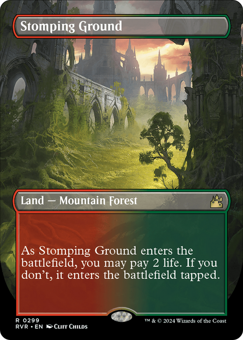 Stomping Ground (RVR-299) - rare (Borderless)