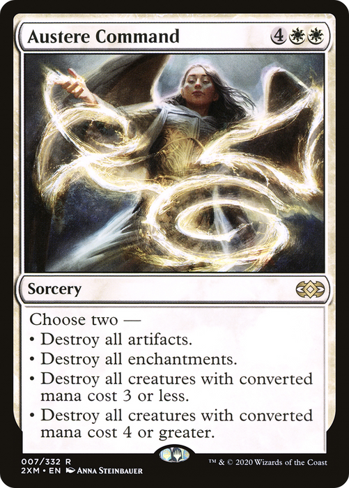 Austere Command (2XM-007) - rare - Foil