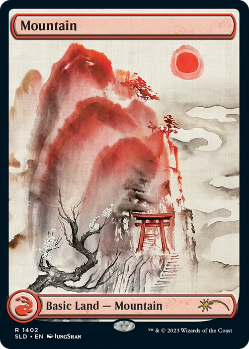 Mountain (SLD-1402) - rare - Foil
