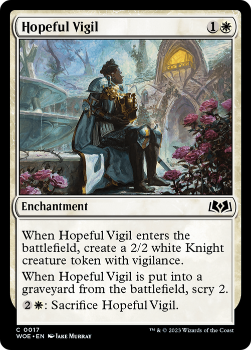 Hopeful Vigil (WOE-017) - common