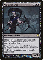 Avatar of Woe (GRV-006) - rare - Foil