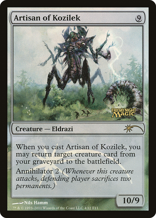 Artisan of Kozilek (FNM-004) - rare - Foil