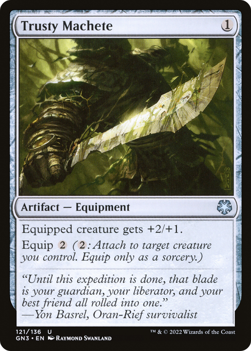 Trusty Machete (GN3-121) - uncommon