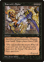 Kaervek's Spite (VIS-063) - rare