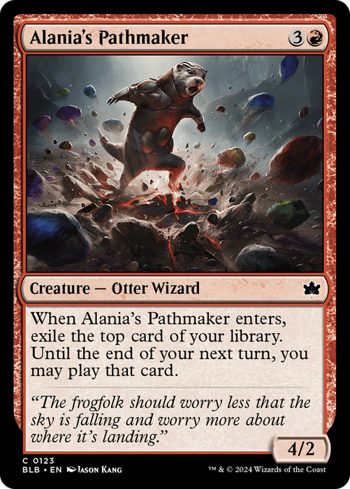 Alania's Pathmaker (BLB-123) - common