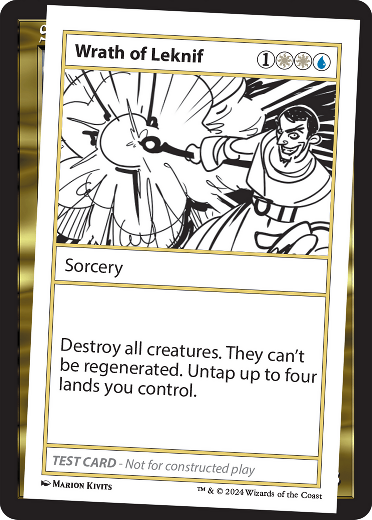 Wrath of Leknif (MB2PC-366) - rare