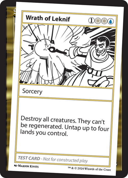 Wrath of Leknif (MB2PC-366) - rare