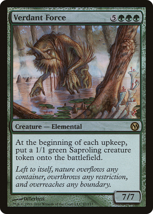 Verdant Force (DPA-087) - rare - Foil