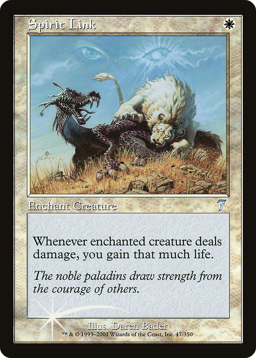 Spirit Link (7ED-47★) - uncommon - Foil