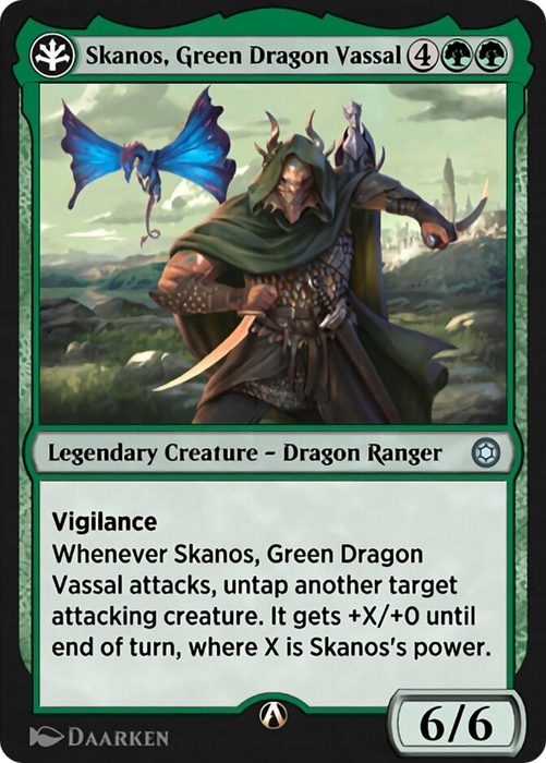 Skanos, Green Dragon Vassal (HBG-18G) - uncommon