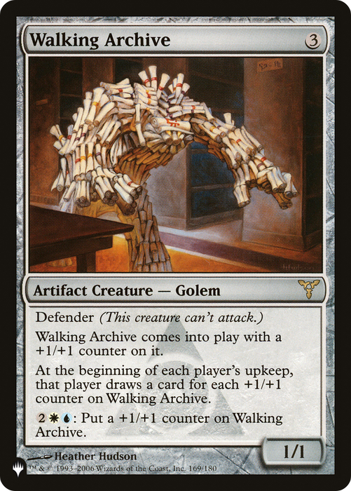 Walking Archive (LIST-DIS-169) - rare