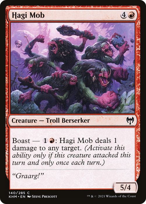 Hagi Mob (KHM-140) - common