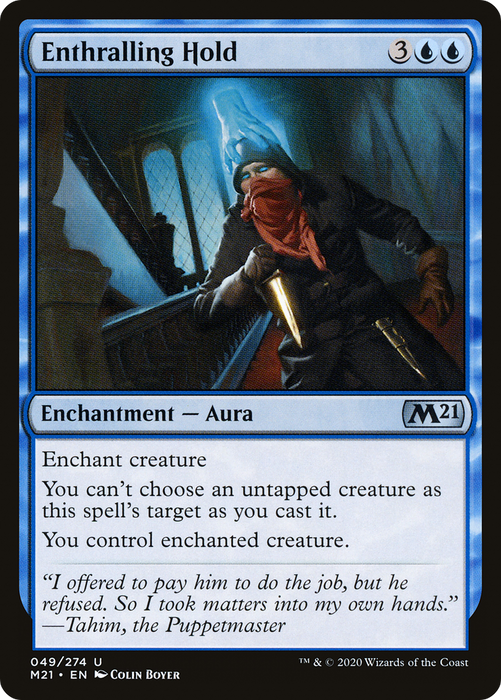 Enthralling Hold (M21-049) - uncommon
