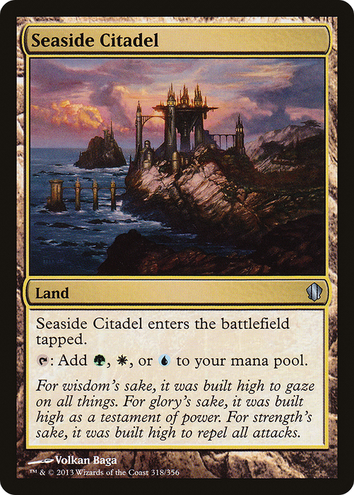 Seaside Citadel (C13-318) - uncommon