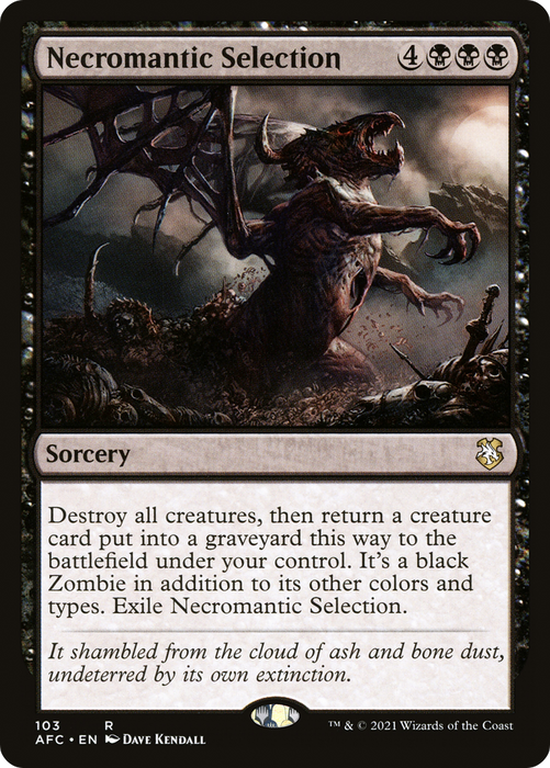 Necromantic Selection (AFC-103) - rare
